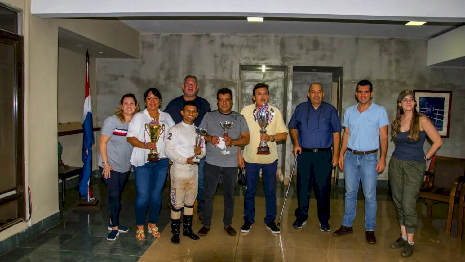 Entrega de trofeos